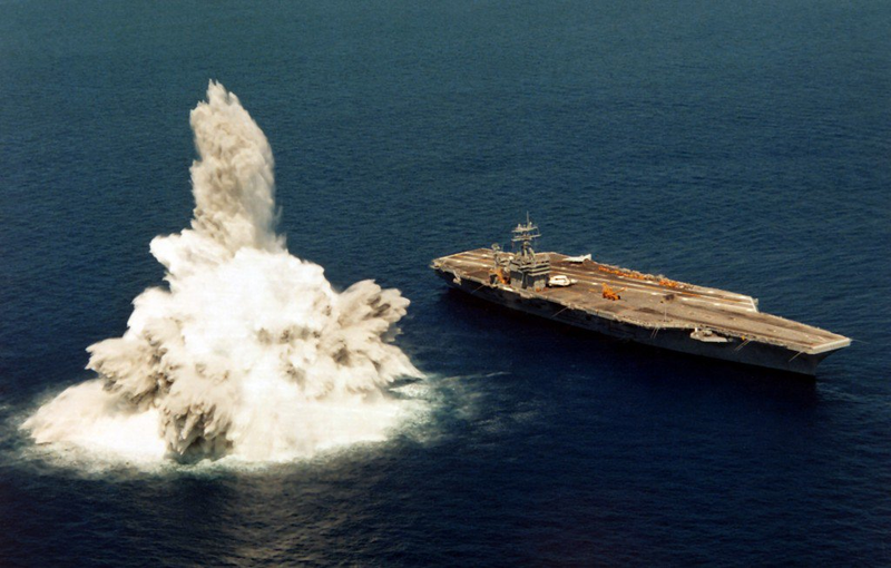 Illustration for article titled The Pentagon's 'Concurrency Myth' Is Now Available In Supercarrier Size